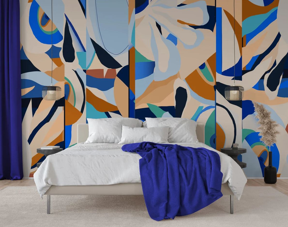 papier Peint Couleurs Vibrantes