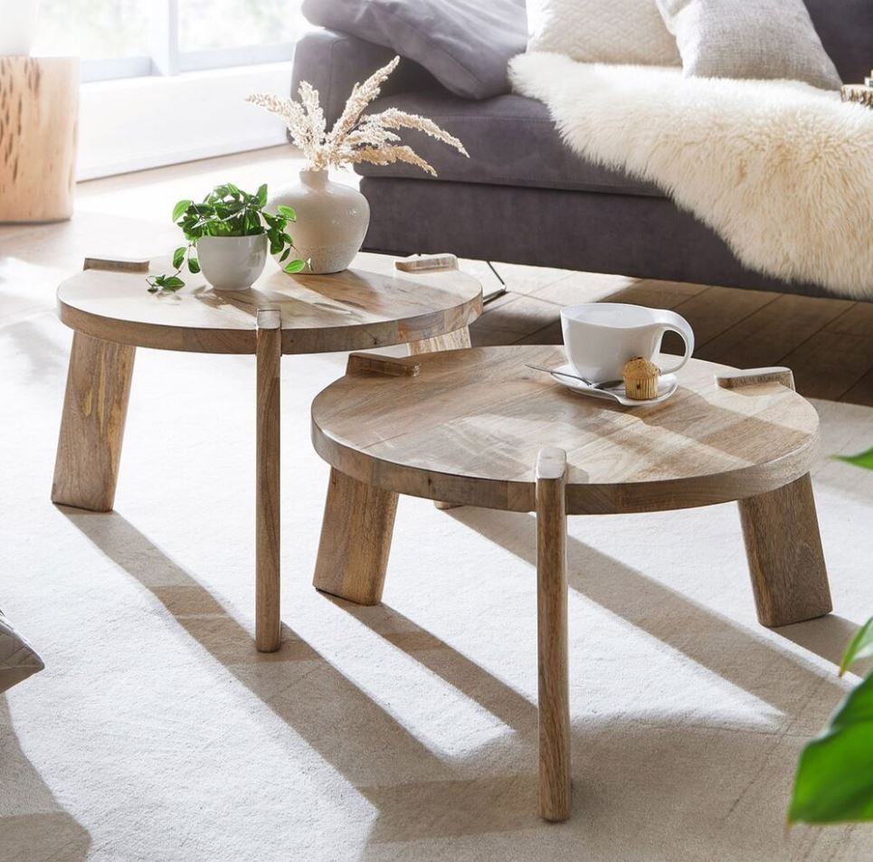 tables Basses En Manguier