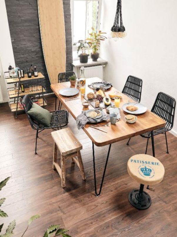 salle à Manger Esprit Boho