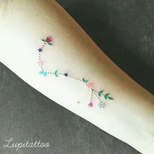 Tatouage Constellation Scorpion