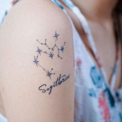 Constellation Sagittaire Tatouagenull