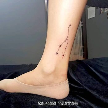 Tatouage Constellation Taureau