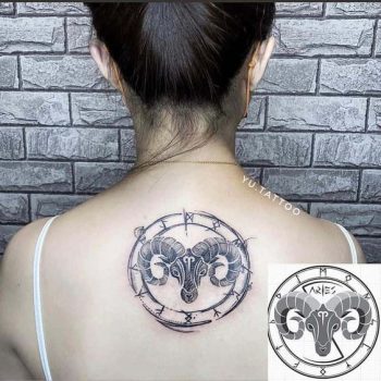 Tatouage Belier Graphiquenull