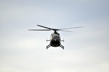 Baptême en hélicoptère