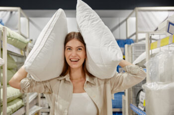 oreillers confortables