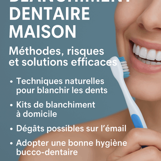 Blanchiment dentaire maison