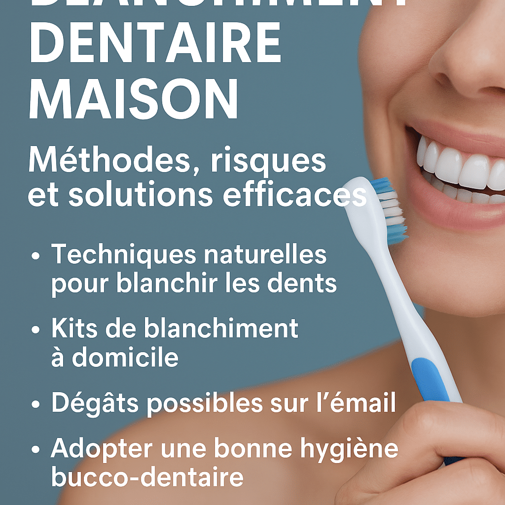Blanchiment dentaire maison