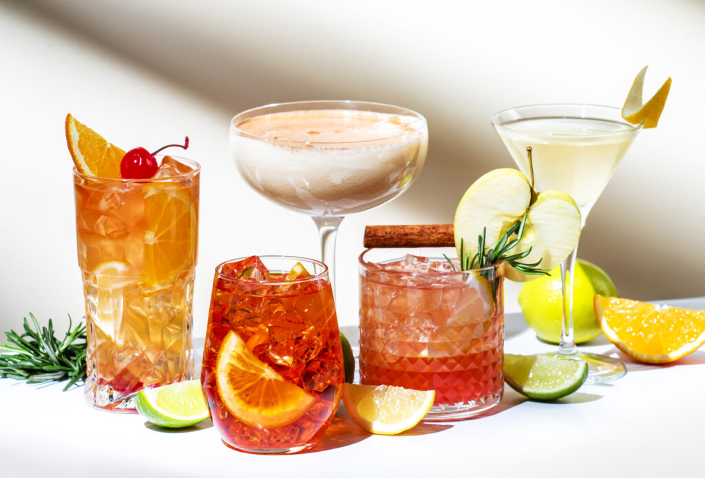 Cocktails avec Prosecco