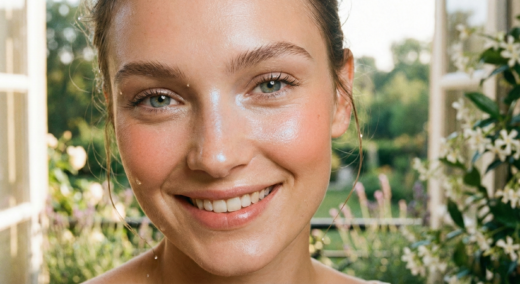 Maquillage effet bonne mine naturel